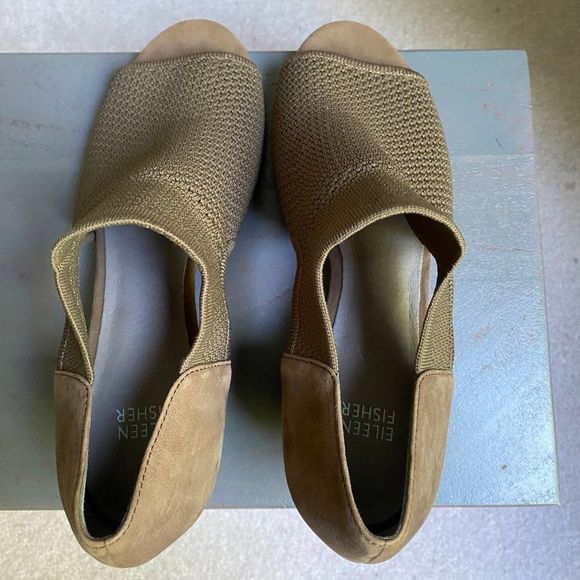 EILEEN FISHER Women Wink  Suede Leather Pumps - NEW NWOB - Picture 8 of 11